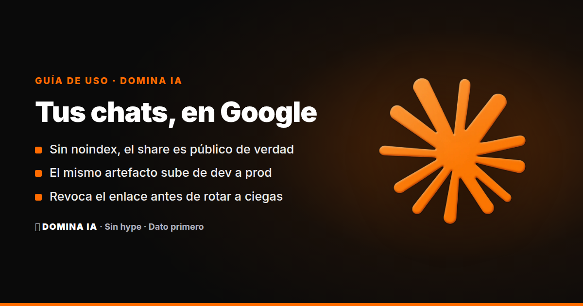 Portada del artículo: Fallo de indexación en Claude: cómo evitar que Google publique tus secretos