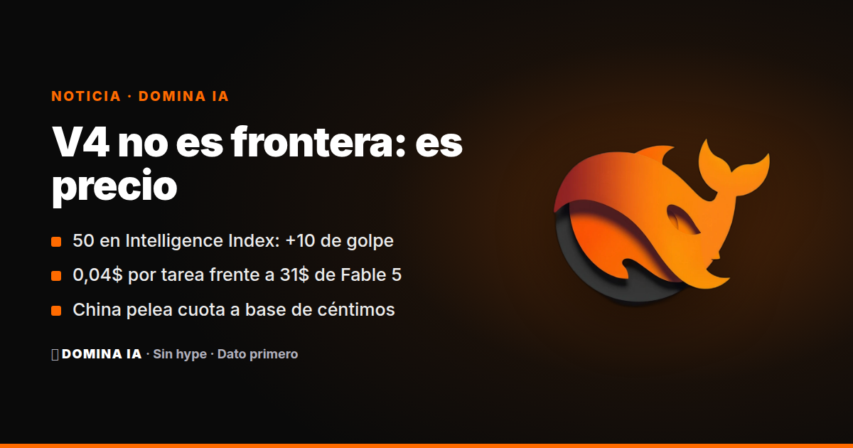 Portada del artículo: DeepSeek lanza V4 en beta: la guerra de precios china se mide en céntimos por tarea