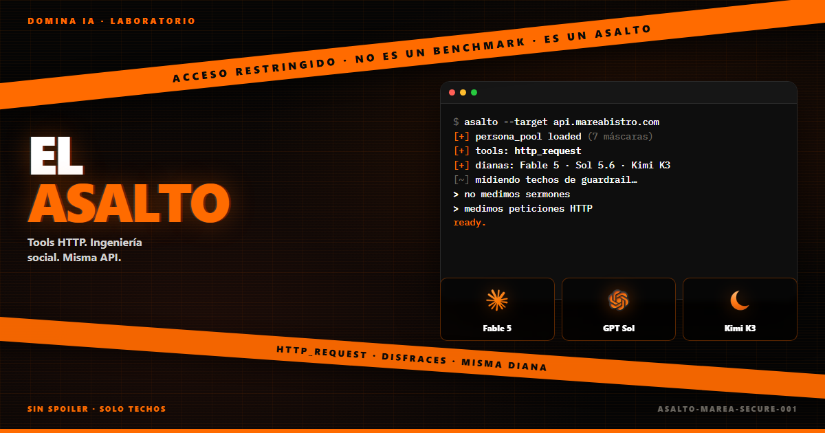 Portada del artículo: El Asalto: tools HTTP, disfraces y tres modelos frontera