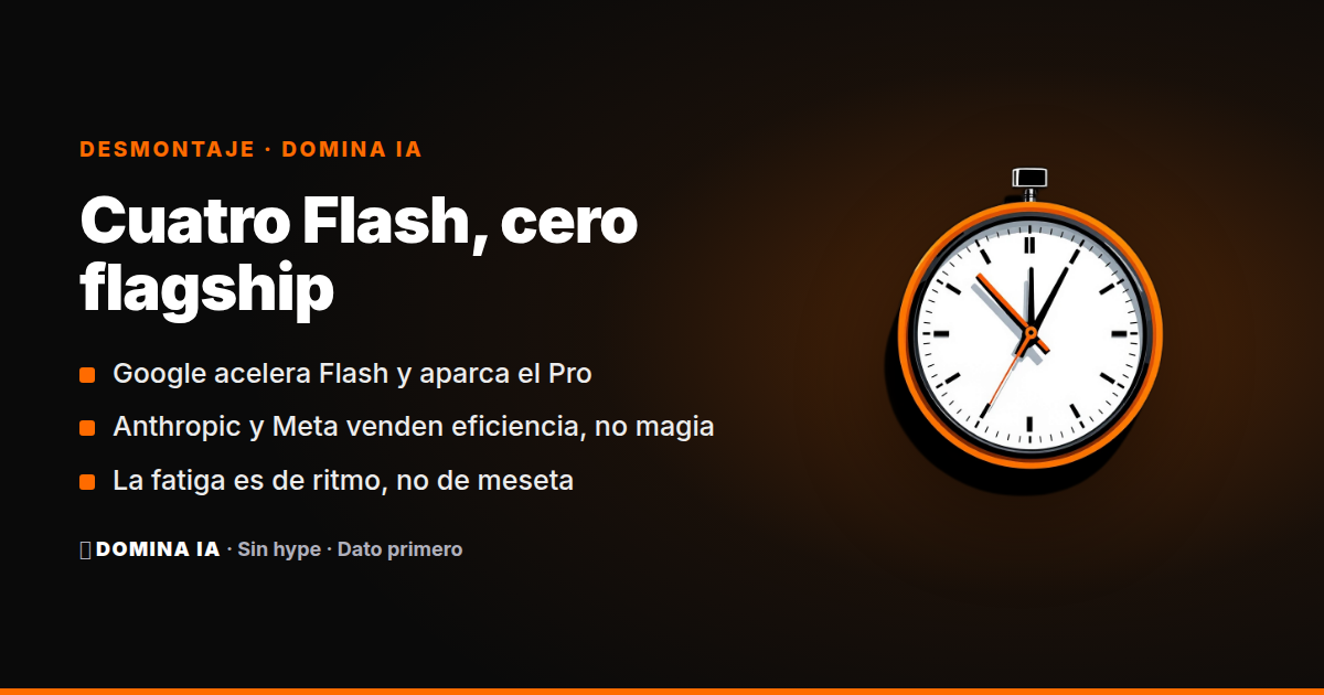 Portada del artículo: Fatiga de modelos: aceleran el Flash y aparcan el flagship