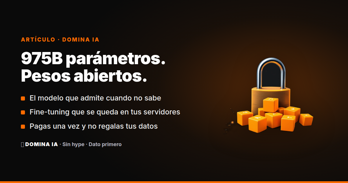 Portada del artículo: Inkling, el modelo MoE abierto de Thinking Machines que no quiere ser el más listo: quiere que dejes de pagar dos veces
