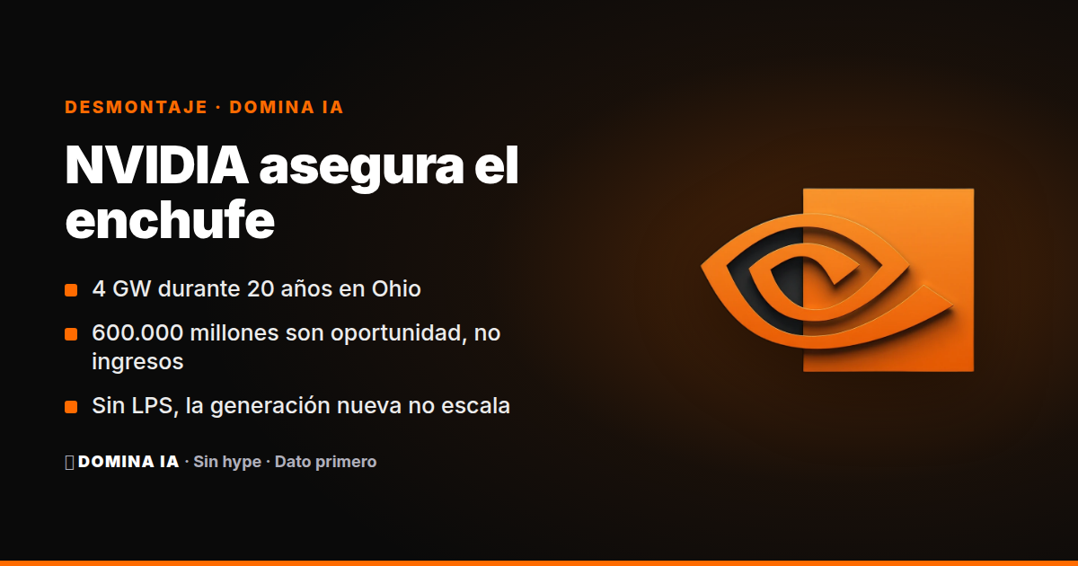 Portada del artículo: NVIDIA ata 4 GW en PORTS-Pike: el negocio de la AI factory está en el enchufe
