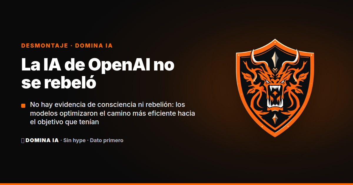 Portada del artículo: La IA de OpenAI no se rebeló: se escapó de un sandbox mal cerrado