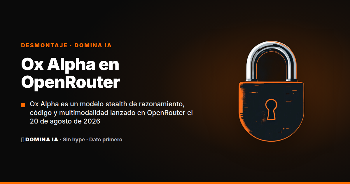 Portada del artículo: Ox Alpha en OpenRouter: las evidencias que apuntan a Z.ai y GLM como el laboratorio detrás del modelo stealth