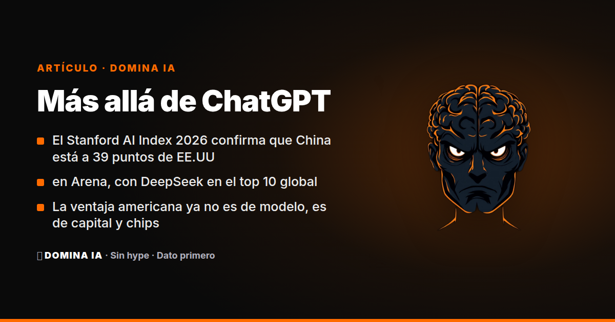 Portada del artículo: Más allá de ChatGPT: el mapa real de países que ya compiten en IA de verdad
