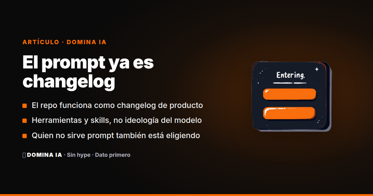 Portada del artículo: System prompts filtrados: el changelog que la industria no publica